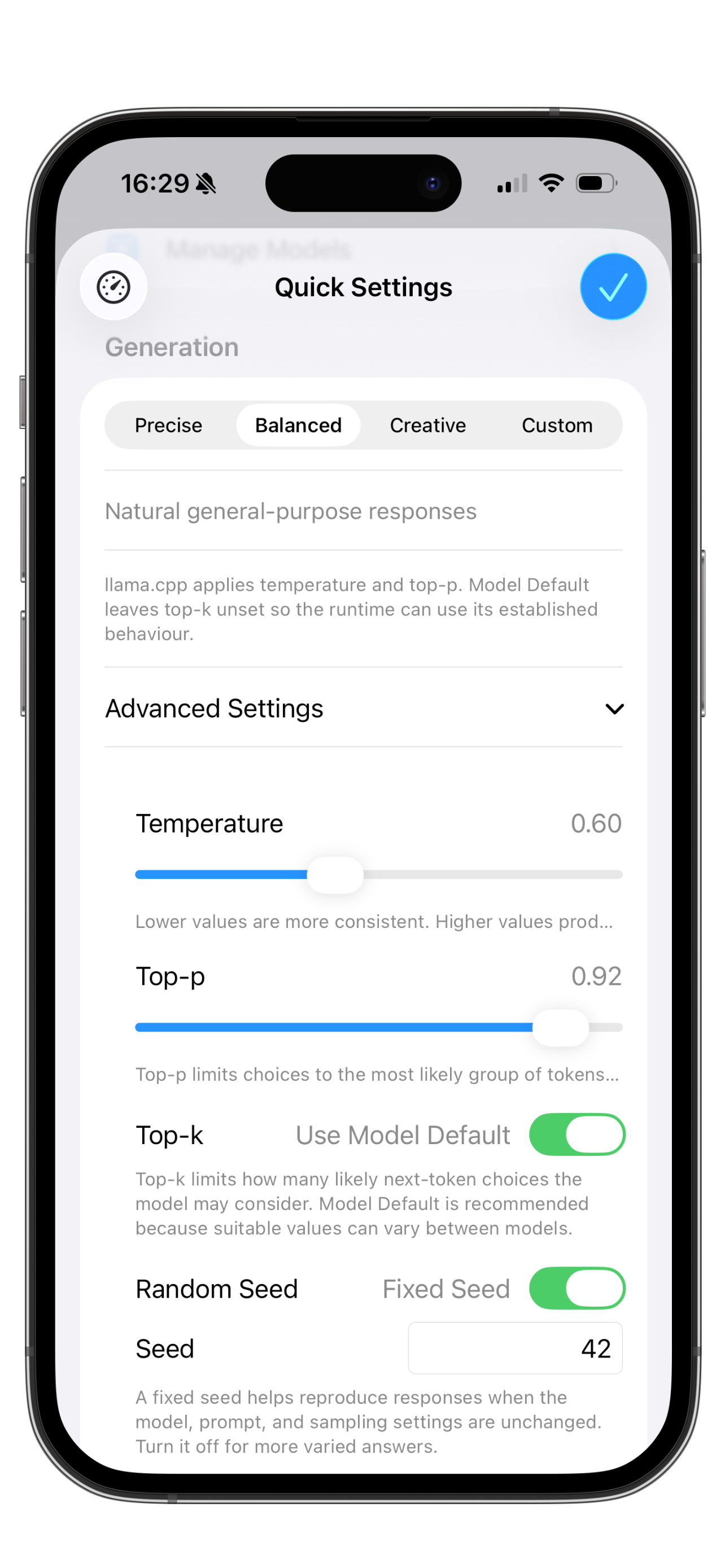 LemoLM app screen on iPhone